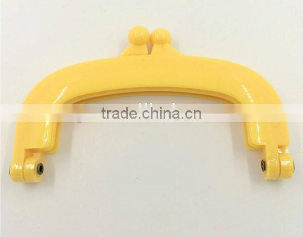 2016 new+ high quality bag accessory 10cm plastic purse frame