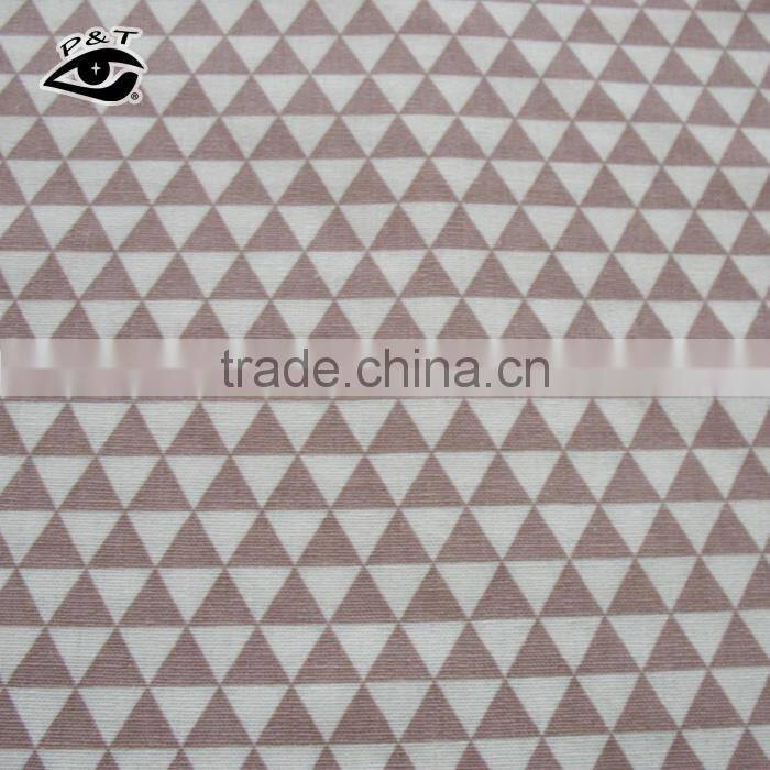 Cheap Triangle Design Wholesale Chinese Fabrics For Table Cloth Sofa