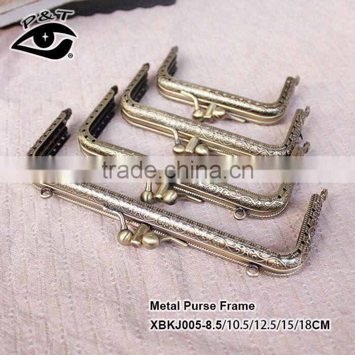 Cheapest Fashion Ball Clasp Purse Frame Different Size Handbags Accessories