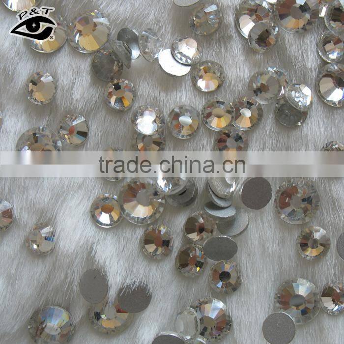 3MM SS10 Flat back shiny crystals for dress decorations