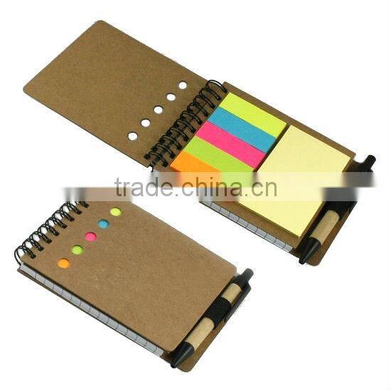 hard kaft cover jotter pads made in China