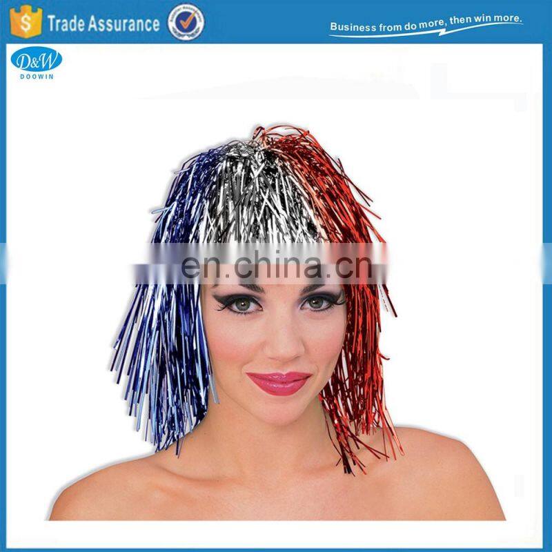 Cheap Party Tinsel Wigs for Adult