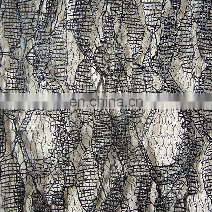 factory price black grace customized size gift lace drawstring bag