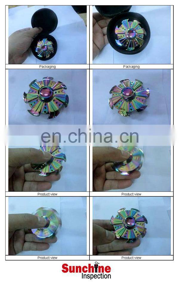 Fidget Spinner Quality Inspection Service / Product Quality Control Inspection and Testing / Sample Inspection Report
