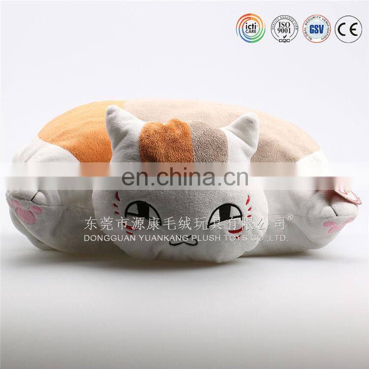 Plush and Stuffed Peach Heart Pillow for Valentine's day