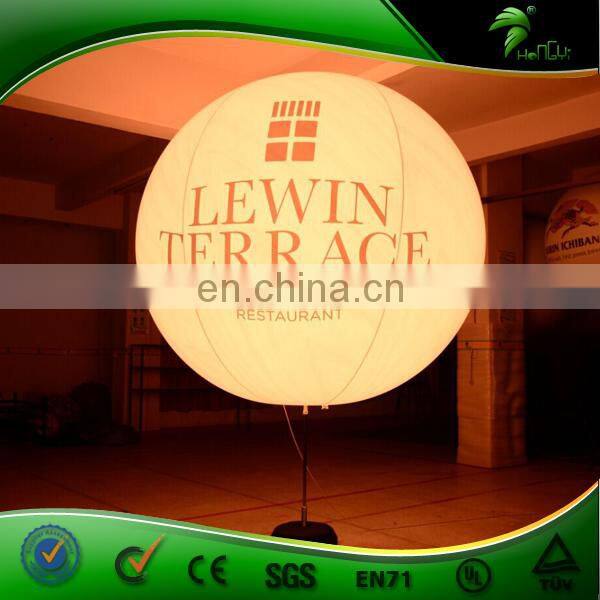 Color Change Inflatable Bracket Ball LED Lighting Stent Balloon Promotion Exhibition Inflatables