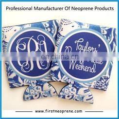 Black Magnets Convenient While Drinking Collapsible Insulated Can Holder