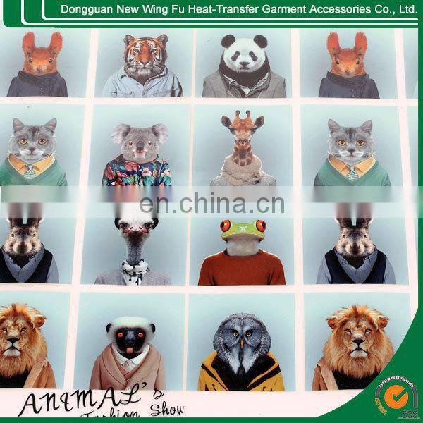 2014 Latest design heat transfer printing t-shirt heat transfer