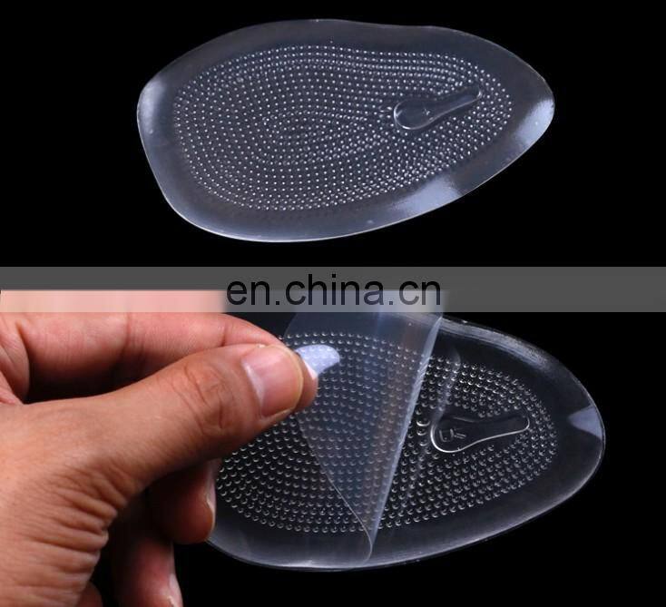 2 Pairs Forefoot Pain Relief Foot Pad (Self-Sticking & Re-Usable) for High Heels-Ball of Foot Cushions