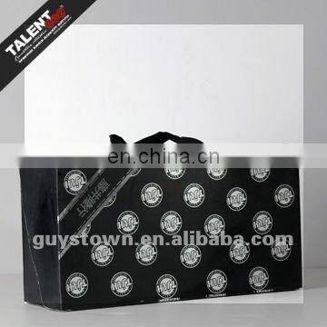 custom private design brand printed paper shoe box with ribbon handle