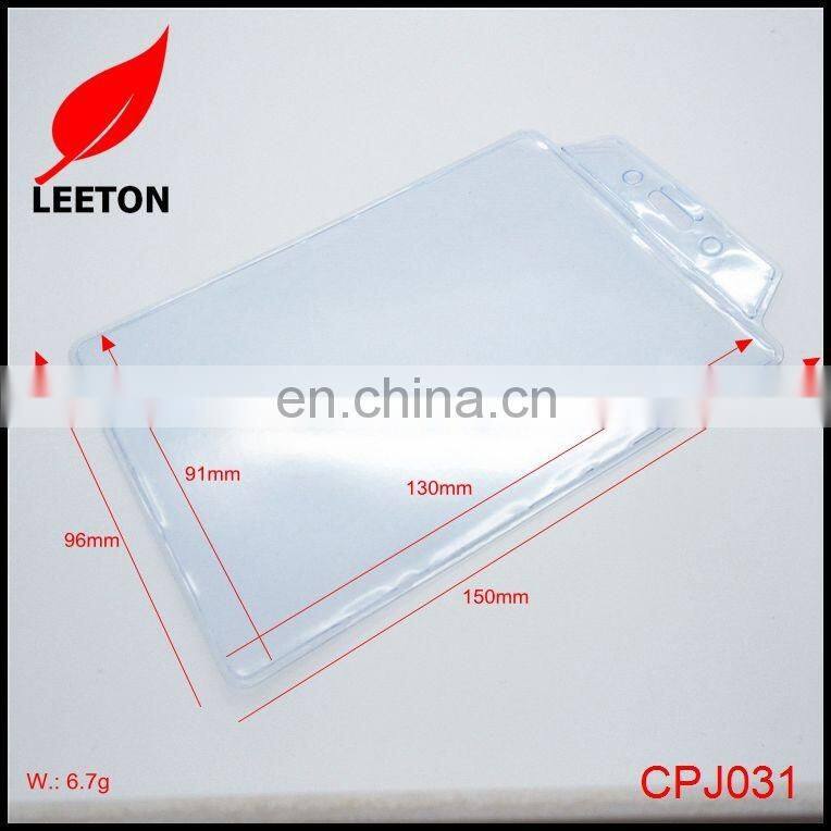 Factory custom PVC waterproof exhibition ID card holder
