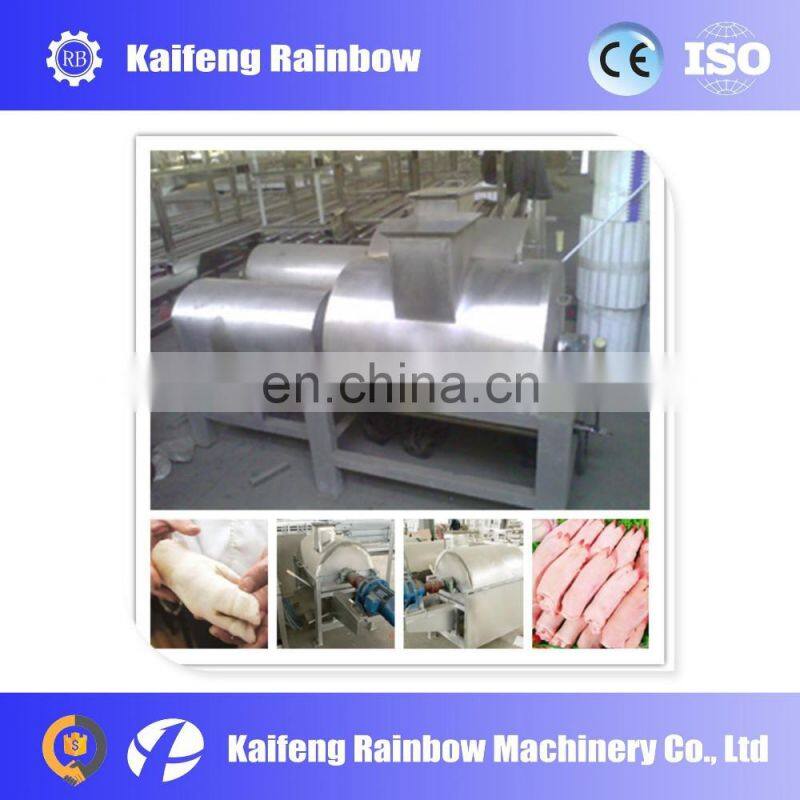 Good Feedback High Speed Trotters unhairing machine/pettitoes plucking machine/pig's feet unhairing machine