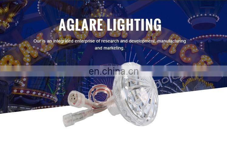 Auto program led rgb funfair led pixel lights amusement led light