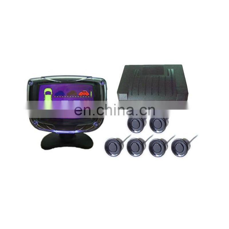 Parking Sensor Rubber Sensor Led Display Six Sensor