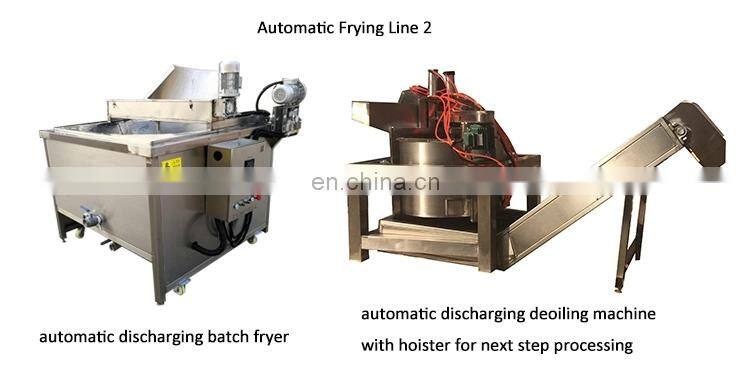 Widely used LPG gas automatic frying machine for sale