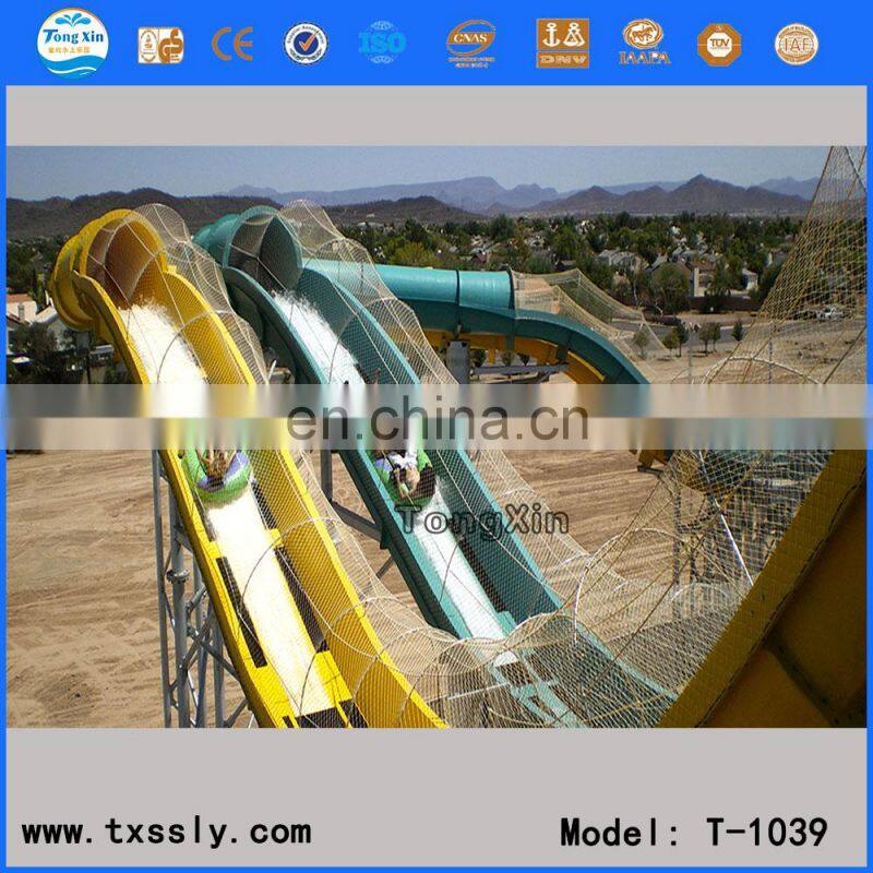 Exciting fiberglass slides factory price