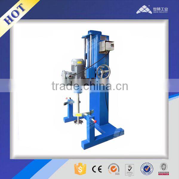 high speed dispersion machine for paint (manual lifting)