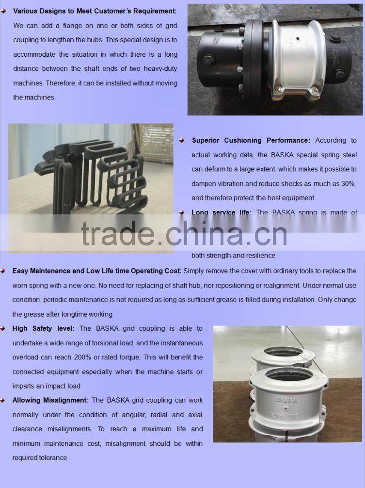 High Quality Economic Grid Coupling with Flange