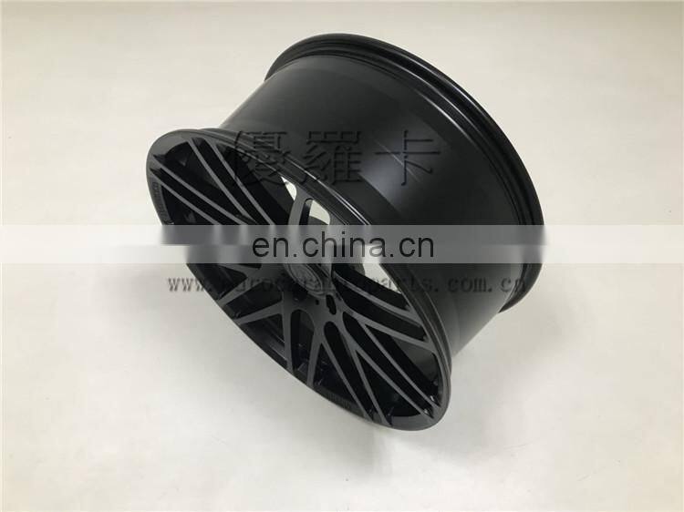 G class w463 B style forged steel material Black color wheels fit for G63 G65 G500 G55 G900 22 inches Automobile hub