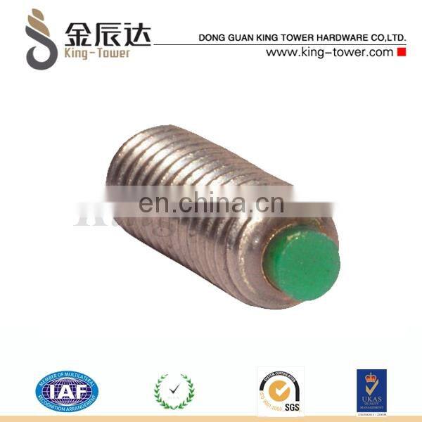 customized non standard door handle grub screws (with ISO and RoHs certification)