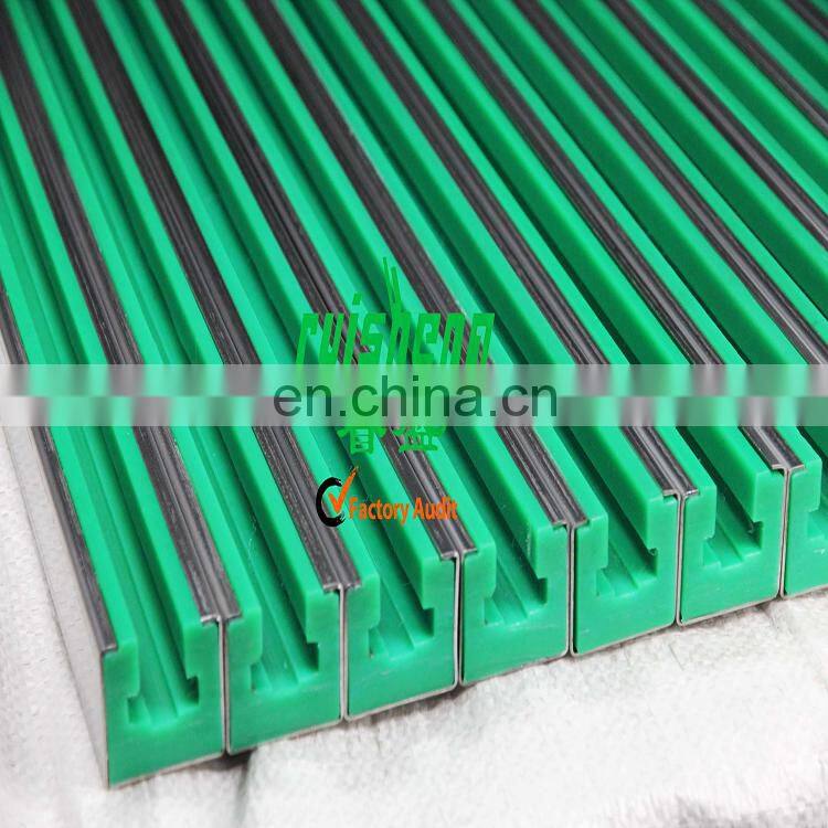Green Plastic Anti-abrasion Sliding Uhmwpe Circular Saw Guide Rail