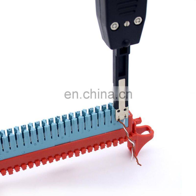 MT-8016 fully stocked Pouyet dual port STG module impact tool for STG terminal block Long Head Type punch down tool with blade