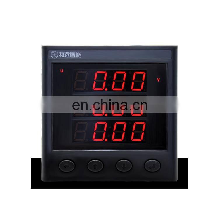 Three Phase Amp Meter and Voltmeter RS485 Modbus Digital Multifunction Meter