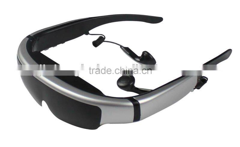 2013 New top quality 98" 3d augmented reality glasses WVGA 16:9 goggles, IVS-1