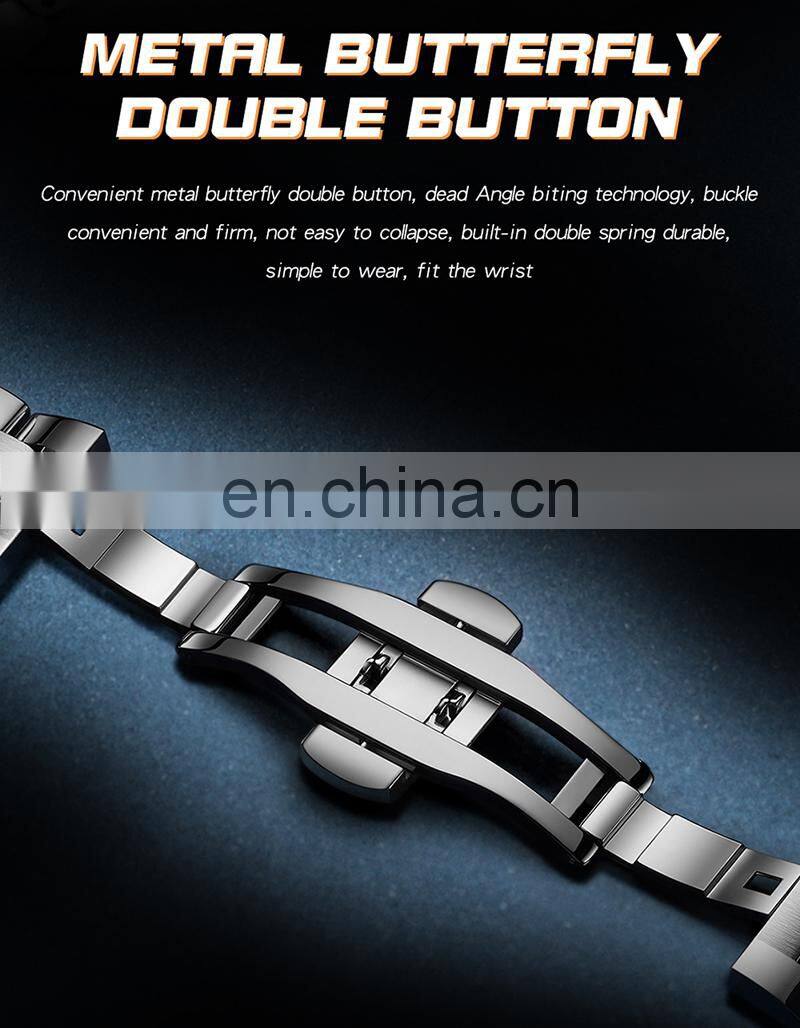 SANDA P1063 New Design Style Men Quartz Watches Waterproof Dials Decoration Simple Sport Men Wrist Watch