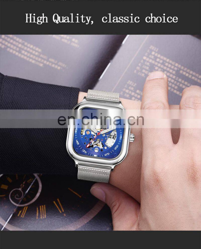 CHENXI 8810 Men Automatic Mechanical Watch Tourbillon Business Waterproof Wristwatch Men Watches