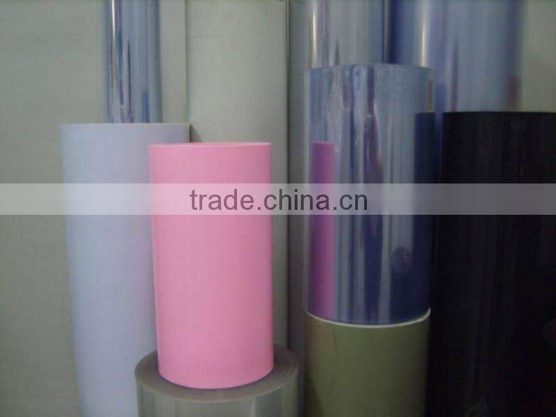 Supply PVC Dark Pink Sheet For Vaccum Forming