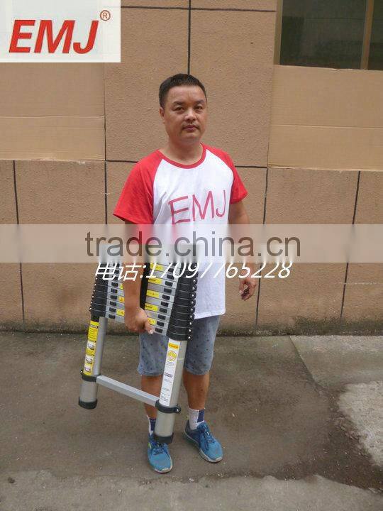 Aluminum portable telescopic ladders 4.1m