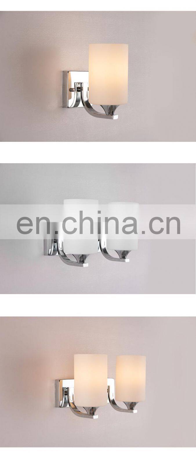 High Quality Decoration Indoor Modern Fancy Glass Ball Wall Lamp Glass cover metal lamp body wall light