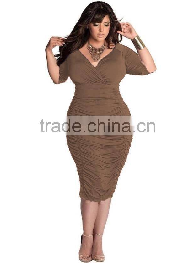 new fashion ladies dress fat women evening dress party dress