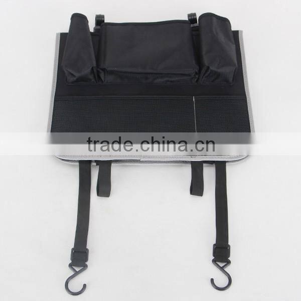 Deluxe 1680D Car Organizer Set Include Backseat Car Organizer For ipad And Air Vent Car Pouch