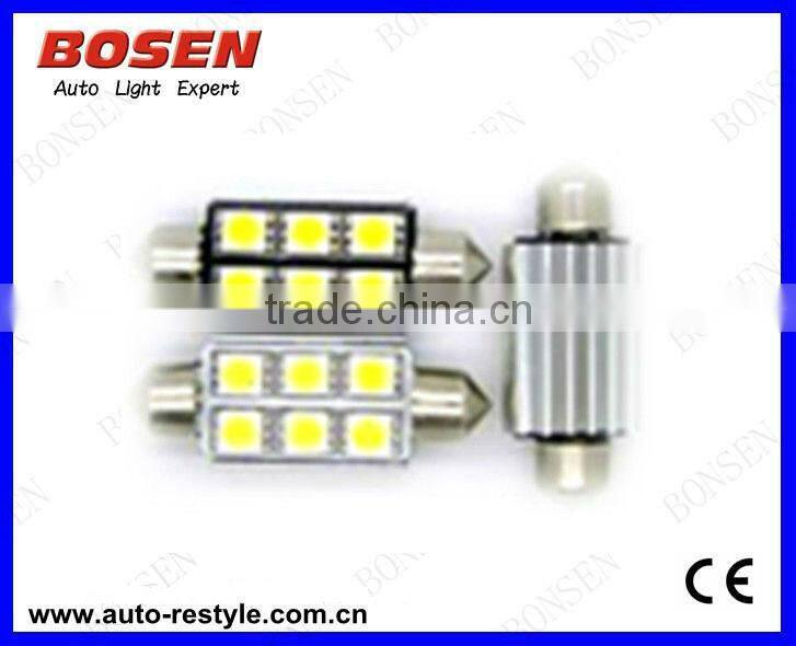 Non-Polarity/Black PCB Canbus LED lamps BA9S-13SMD-5050-CB