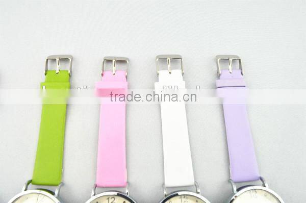 Double heart shaped sweet design quarts watch for couples gift watches