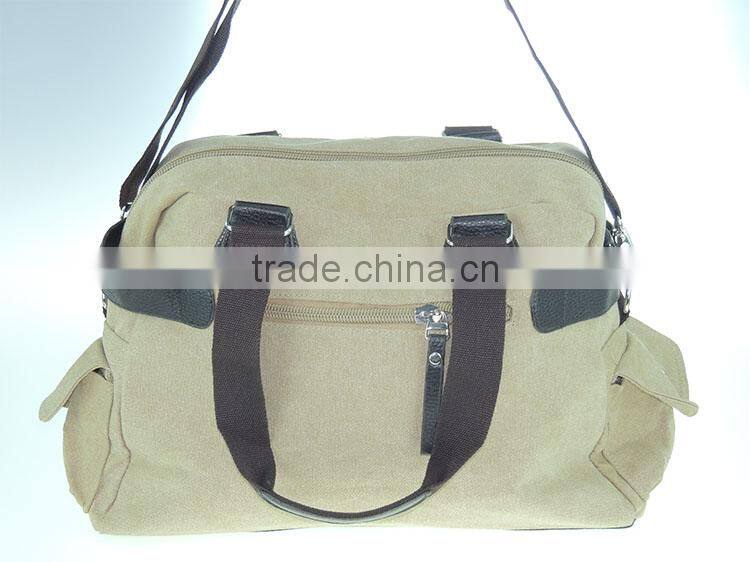 wholesale factory price canvas bag shoulder bag men's bag