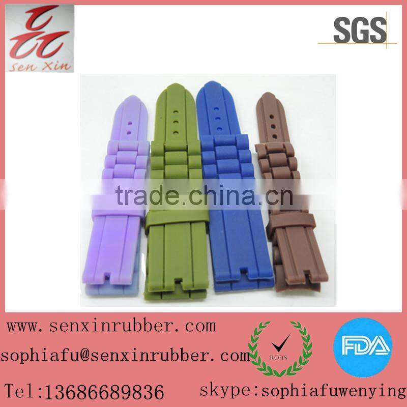 silicone rubber watch band