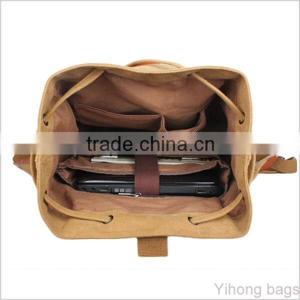 custom canvas backpack bag 2016