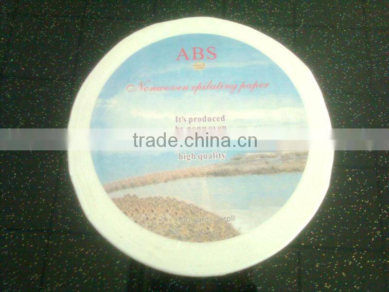 Hight quality depilatory paper wax paper roll for hair removal