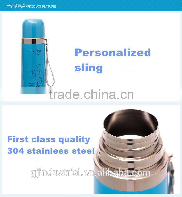 G&J 2015 double wall bpa free stainless steel customized thermal cup