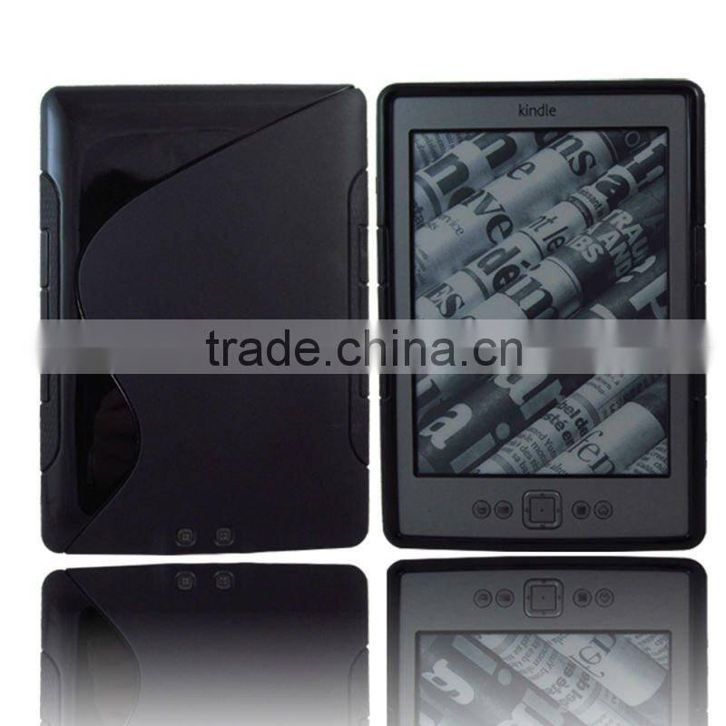 TPU soft cell phone accessories For Amazon Kindle 4 Streamline S Type TPU Case
