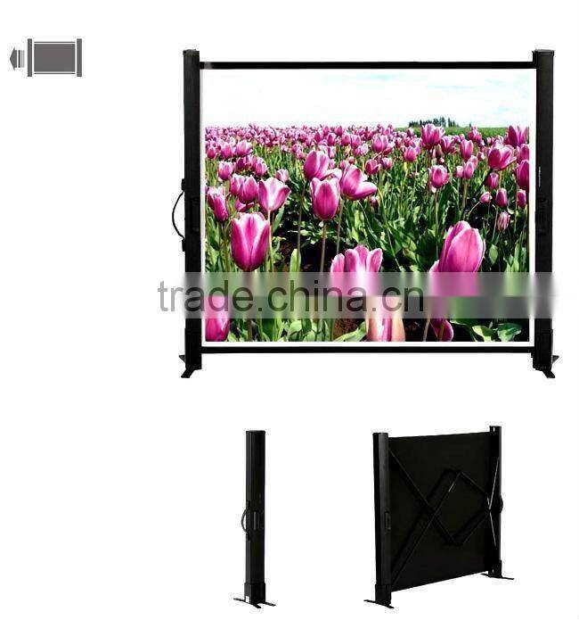 Table top projector screen mini size China factory supply high quality competitive price!!!
