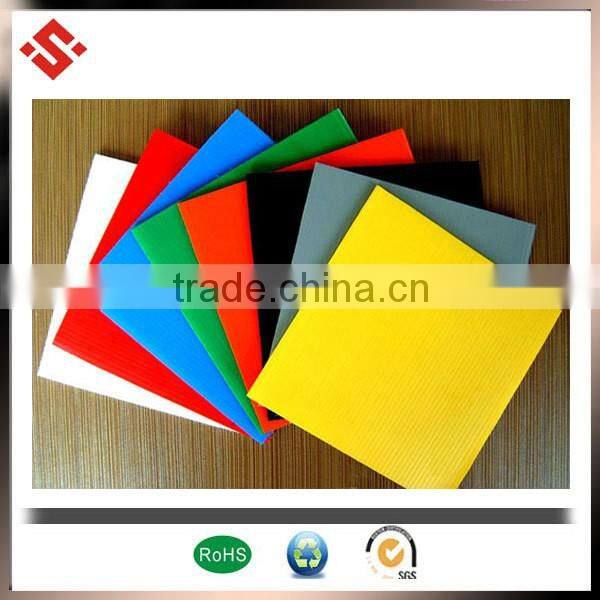 PP polyproplene Warning Sign Corrugated plastic sheet