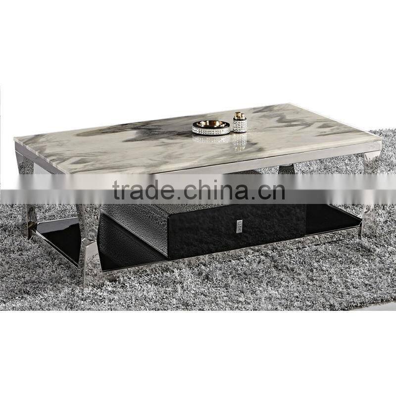 nice square marble stone coffee table