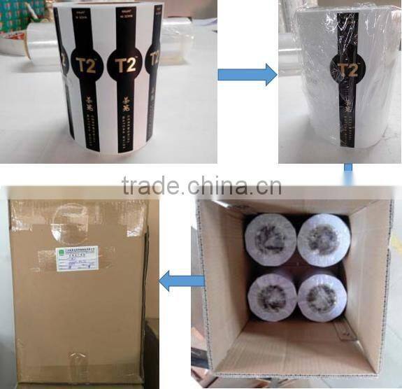 New Design Custom Die Cut Glass bottle stickers/wine bottle stickers/claret bottle stickers