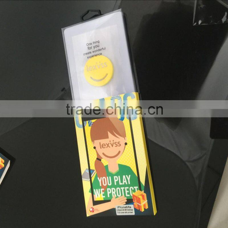 Hot sale! 0.33mm 3D curved silk screen 5.5 inches tempered glass screen protector for iphone 6/6s