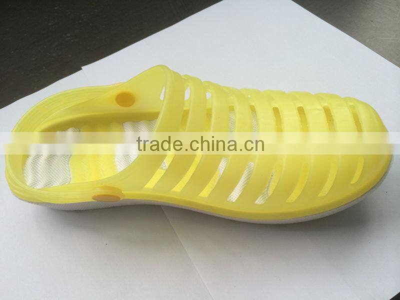 Double colors PVC Jelly shoe injection molding machine