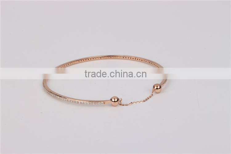 2015 high class Sterling silver snake chain bracelet